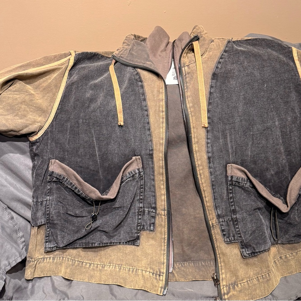 Oli & Hali Taupe Casual Jacket